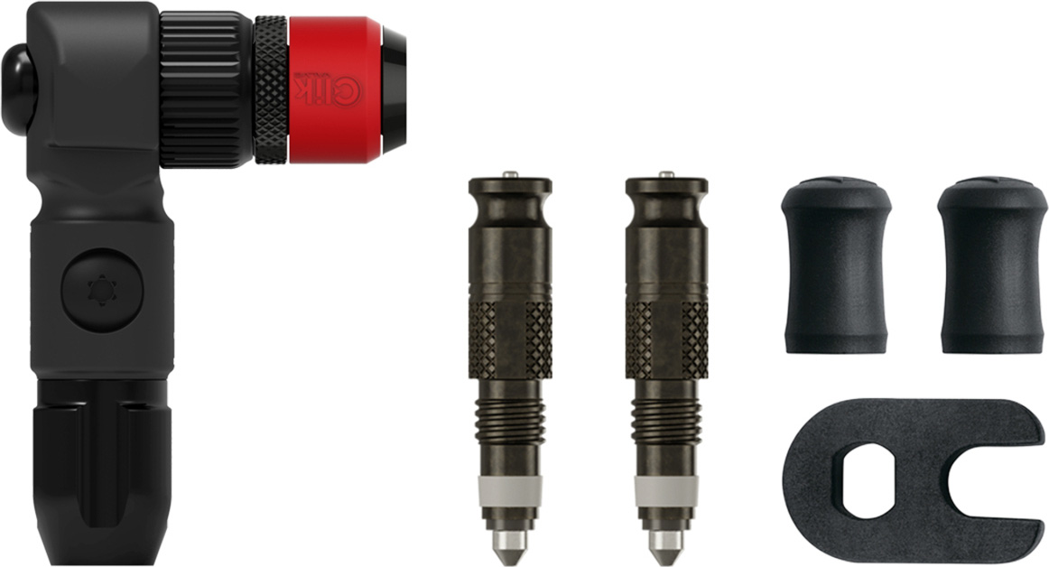 ロッド Campanella 4Piece model LunarFlex series Lezyne ABS Pro CLIK 90° pump head incl. Schwalbe CLIK valve cores